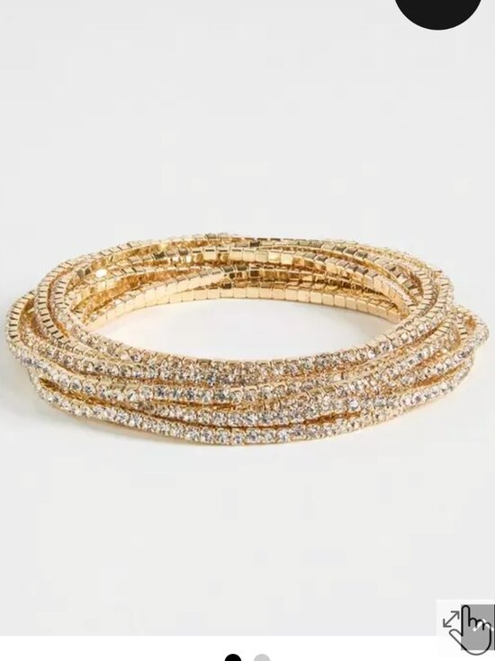 Torrid Curve Jewelry - NWT Micro Rhinestone Stretch Bracelet